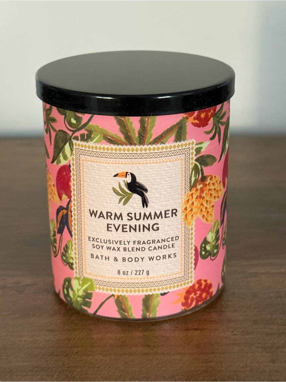 Bath & Body Works Warm Summer Evening Single Wick Candle